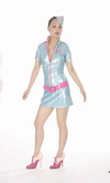 Lack Kleid Stewardess