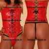 Domina Leder Corsage