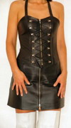 Domina Leder Corsage