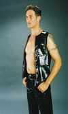 Latex Herren Weste