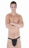 Herren Leder Slip