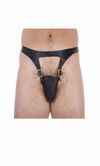 Herren Leder Slip